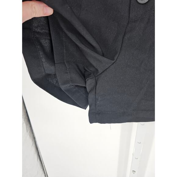 14th & Union Women's Black Button Closer High Rise Elastic Waist Shorts Size S - Picture 2 of 4